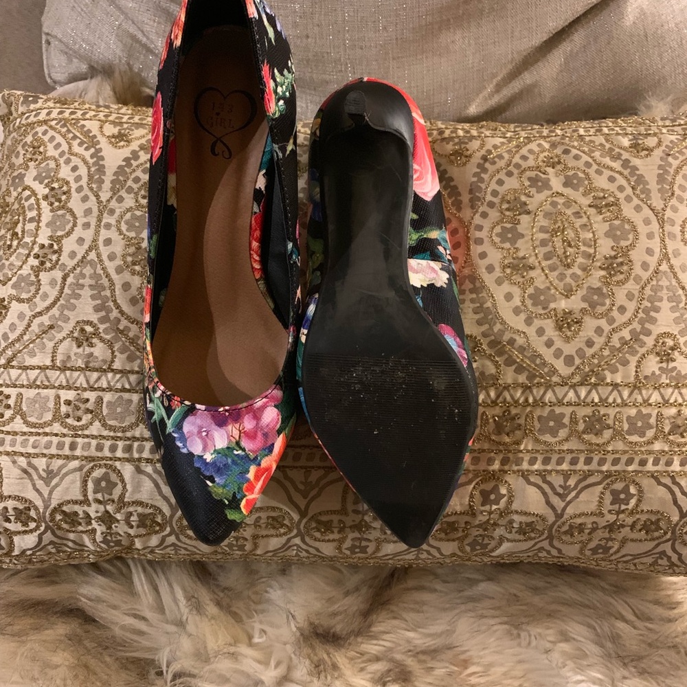 Floral heels ❤️ - Picture 4 of 5